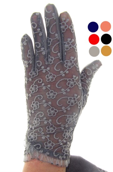 4105. Кружевные перчатки осень/весна 4105 - фото 21750